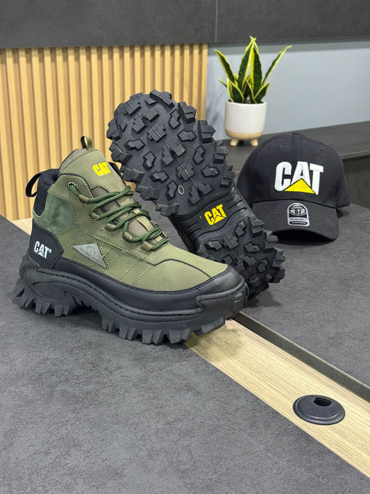 BOTA CAT INTRUDER GALOSH MID + CAJA