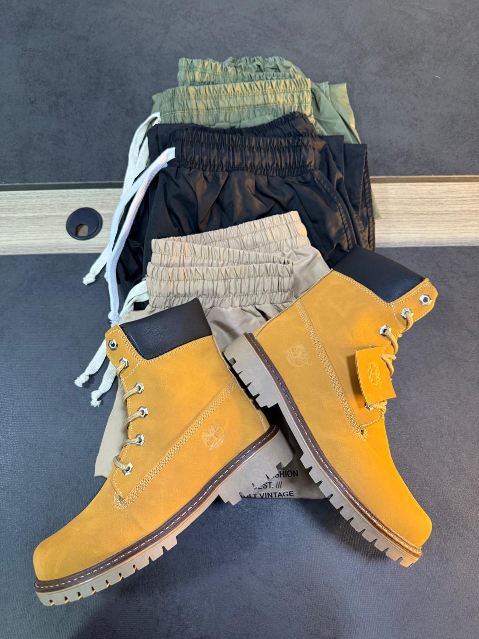 2X1 COMBO TIMBERLAND + JOGGER + CAJA