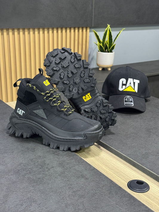 BOTA CAT INTRUDER GALOSH MID + CAJA
