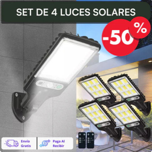 Luces Solares Led Exteriores