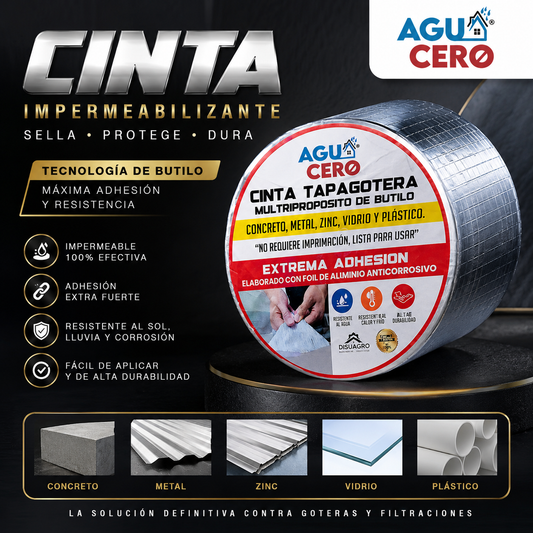 Cinta Impermeabilizante Ultra Efectiva