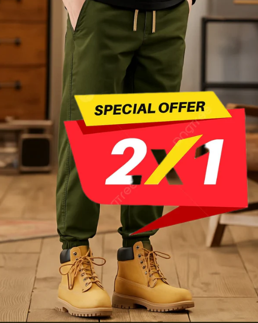 2X1 COMBO TIMBERLAND + JOGGER + CAJA