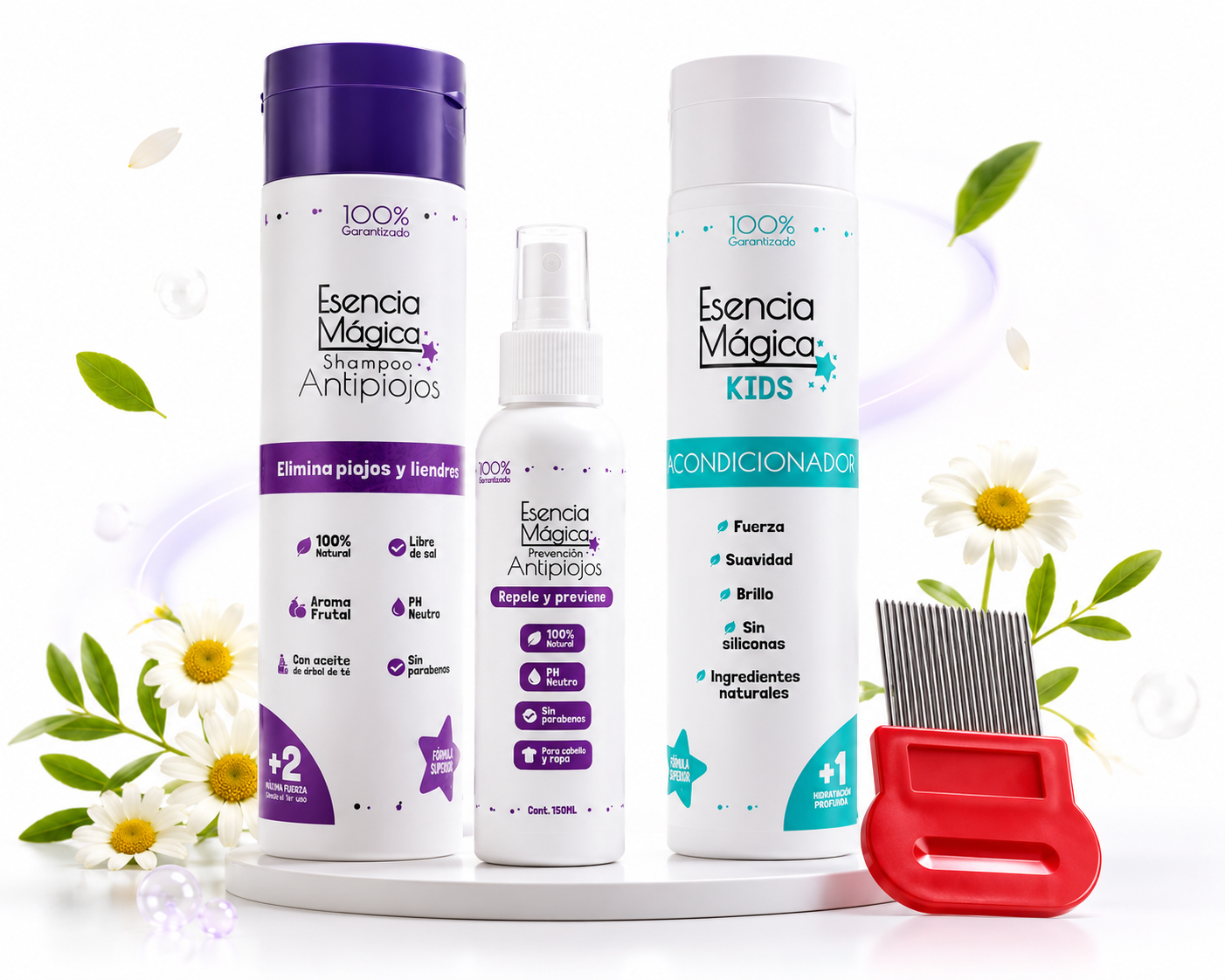 Kit Antipiojos Acondicionador Esencia