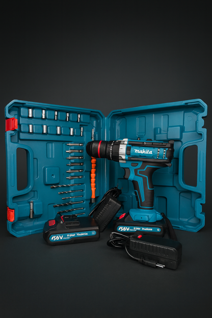 Taladro Makita + Obsequio de Set de Raches