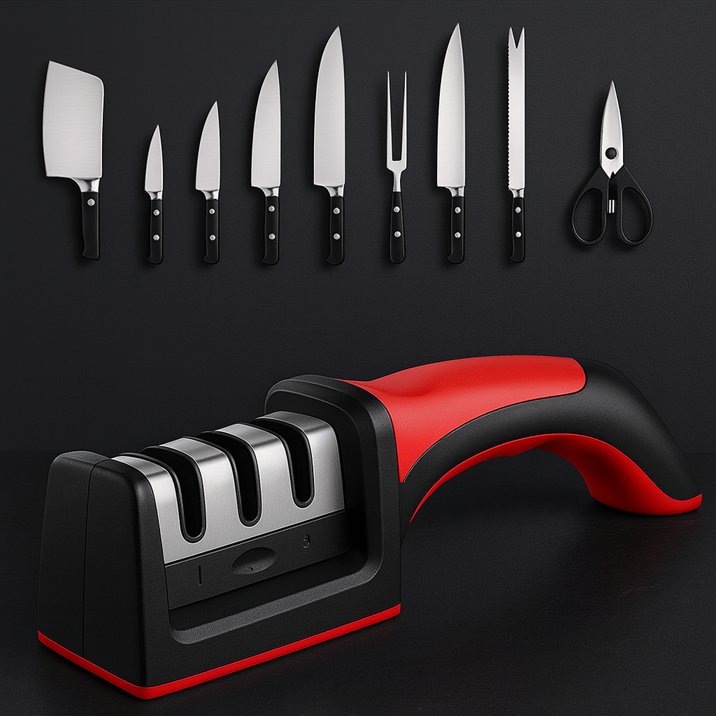 Afilador de cuchillos manual